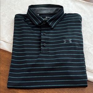 Under Armour the playoff polo heat gear men’s size Small athletic golf‎ shirt